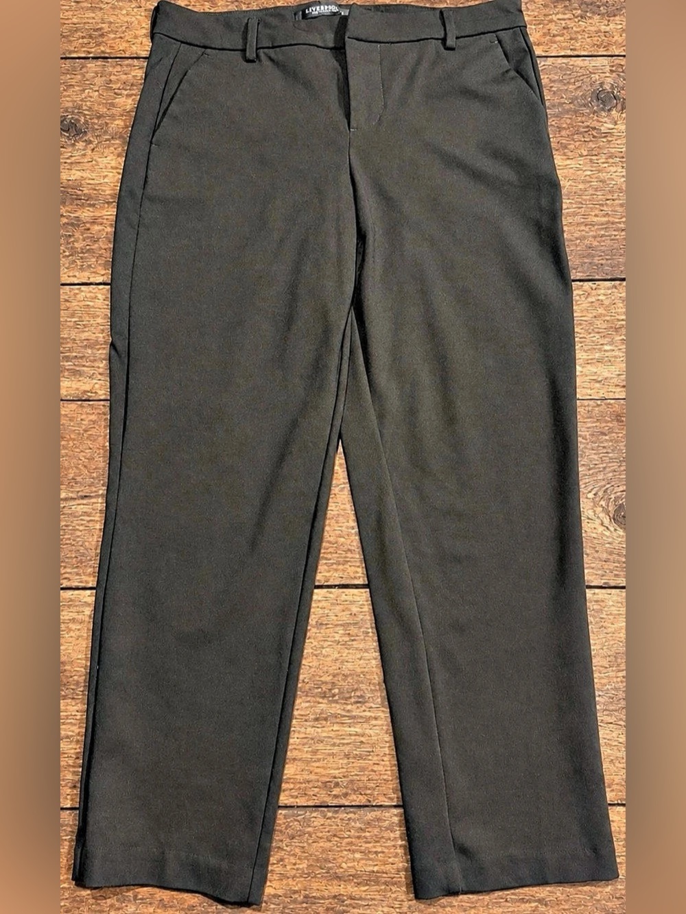 Liverpool Los Angeles Women’s 10/30 Tall Black Dress Pants Stretch